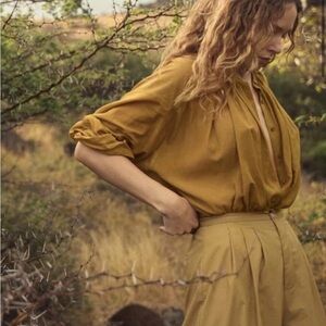 Doen Jane Blouse in Golden Willow